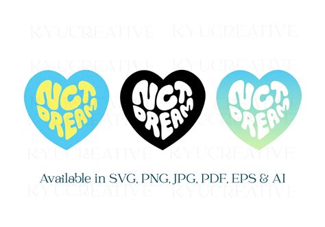 NCT Dream Logo, Nct Hello Future, NCT SVG Logo for Tote Bag, Kpop Group ...