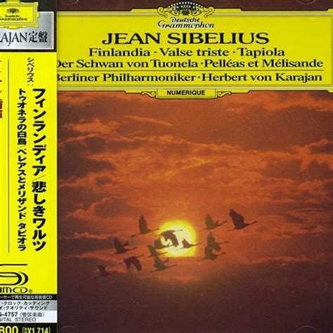 Herbert von Karajan SIBELIUS: FINLANDIA. TAPIOLA. PELLEAS CD