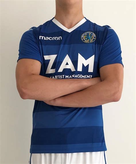 Macclesfield Town 2018-19 Home Kit