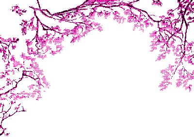 pink leaves border gif feuilles bordure, please , do , not , copie ...