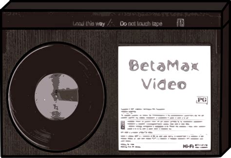 Betamax Tape - Openclipart