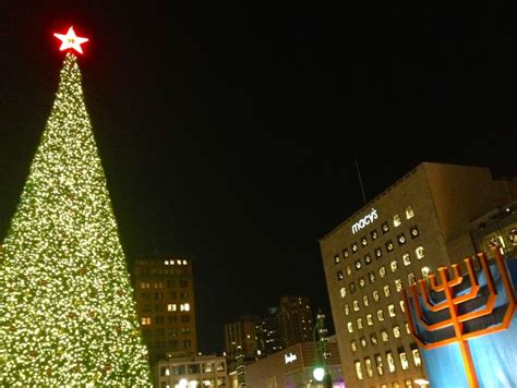 Union Square Christmas Tree Lighting, Dec 2nd 6:00pm, San Francisco ...