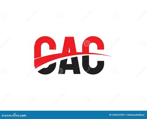 CAC Letter Initial Logo Design Vector Illustration Stock Vector - Illustration of shape, concept ...