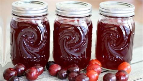 Délicieuse Confiture de cerises fait maison saine, sans conservateur!