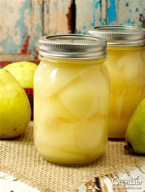 Canning Pears for Food Storage