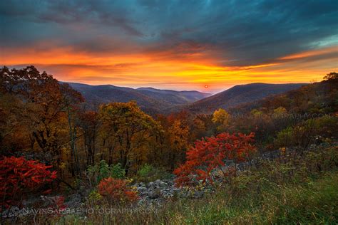 Autumn Sunrise at Shenandoah National Park – NAVIN SARMA