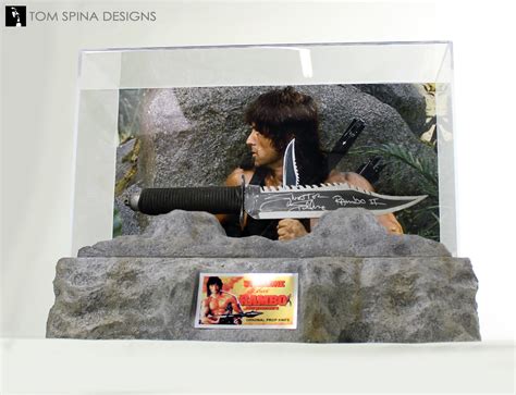 Rambo Knife Movie Prop Display - Tom Spina Designs » Tom Spina Designs