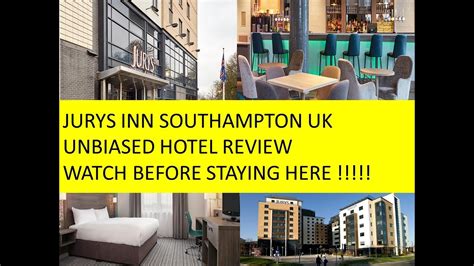 Jurys Inn Southampton UK: Unbiased Hotel Review. Watch B4 Staying Here!! - YouTube