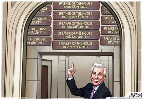 7 brutally funny cartoons about Kevin McCarthy's speakership