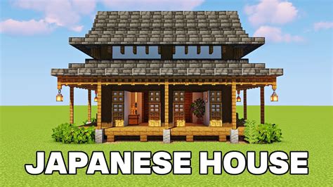 Japanese House | Minecraft Tutorial - YouTube