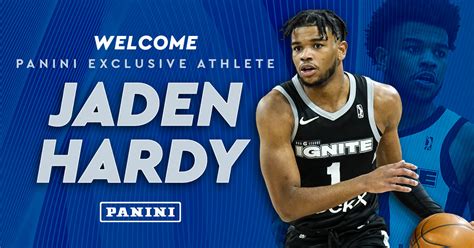 Panini America Signs G League Star Jaden Hardy to Exclusive Deal – The ...