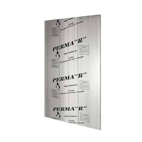 Perma "R" Products R7.8 Faced Polystyrene Foam Board Insulation (Common ...