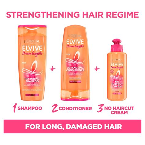 LOreal Elvive Dream Lengths Long Hair Restoring Shampoo 500ml ...