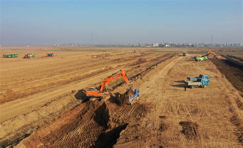 华阳河蓄滞洪区工程建设稳步推进安徽省华阳河农场