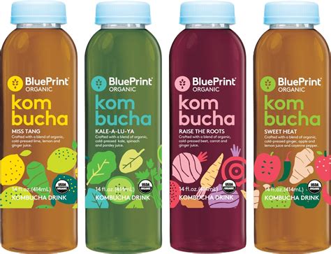 BluePrint® Organic Launches New Kombucha Drinks