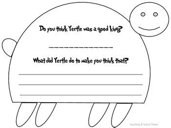 Yertle the Turtle Writing Activity by Teaching and Techie Treats