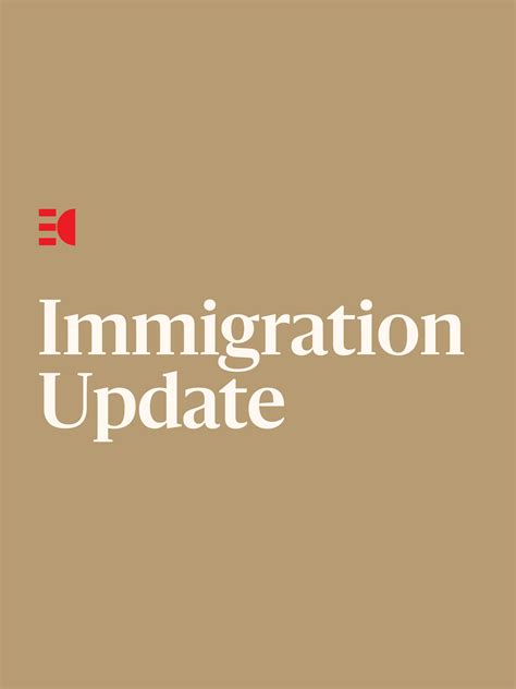 Immigration Update: January 2023 - Emerson Collective