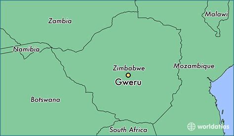 Where is Gweru, Zimbabwe? / Gweru, Midlands Map - WorldAtlas.com