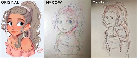 ArtStation - Style Study 4 - Disney Style Female Character (Sketchbook ...