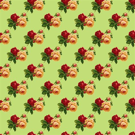 Vintage Roses Wallpaper Pattern Free Stock Photo - Public Domain Pictures