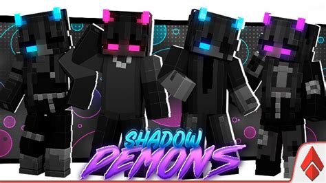 Shadow Demons by Netherfly (Minecraft Skin Pack) - Minecraft Bedrock ...