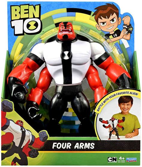 Ben 10 Giant Four Arms 10 Action Figure Playmates - ToyWiz