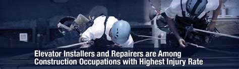 Elevator Installers and Repairers Among Highest Injury Rate