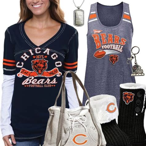 56 best Chicago Bears Fashion, Style, Fan Gear images on Pinterest ...