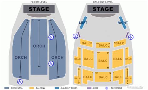 Saenger Theater Seating Chart Pensacola - Theater Seating Chart