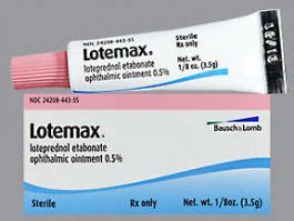 LOTEMAX 0.5 % Ophthalmic Ointment