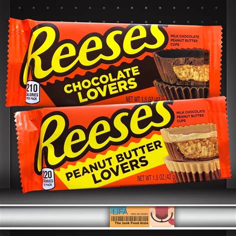 Reese’s Chocolate Lovers and Peanut Butter Lovers - The Junk Food Aisle