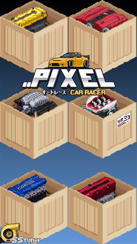 Pixel Car Racer engines background : r/PixelCarRacer