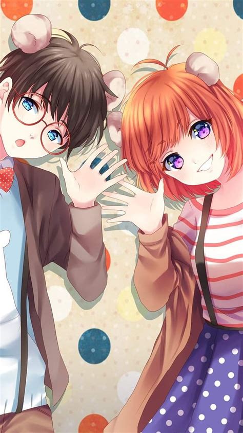 Anime Best Friends, Friends, Smile, girl and boy HD phone wallpaper | Pxfuel