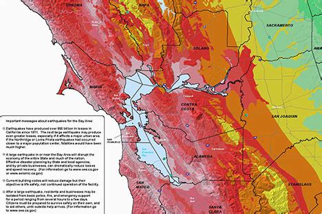 California Seismic Zone Map