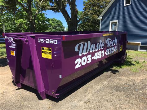 You will never receive a rusty, ugly dumpster from our company! #purpledumpster #wastetech ...