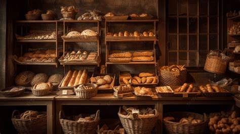 Bread In An Old Bakery Background, Bakery Shelf, Hd Photography Photo, Food Background Image And ...