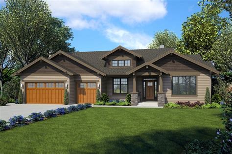 Craftsman Style House Plan - 3 Beds 3.5 Baths 2791 Sq/Ft Plan #48-989 ...