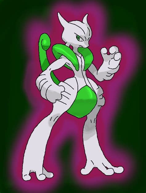 Colors Live - Shiny mega Mewtwo X by Zanthor