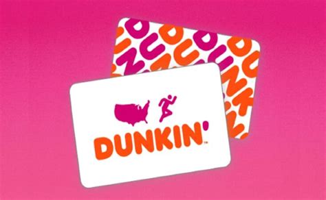 How much money is there in my Dunkin’ Gift Card?