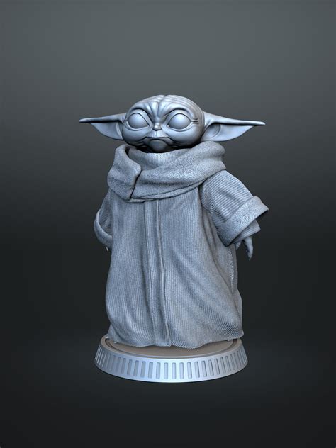 ArtStation - Grogu - Baby Yoda Star Wars 3D Print | STL Files | Resources