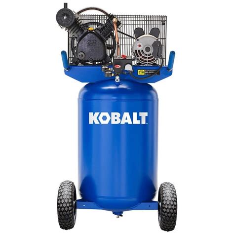 Kobalt KOBALT 30-Gallon Two Stage Portable Electric Vertical Air ...