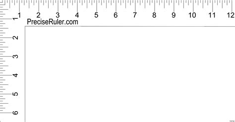 Printable Measurement Ruler - Printable Blank World