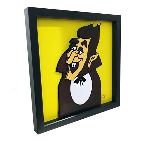 Count Chocula Cereal Box Art Funny Kitchen Art Breakfast Cereal Mascot Cartoon 3D Pop Art Print ...