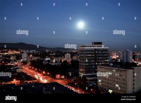 Ethiopia addis ababa city night hi-res stock photography and images - Alamy