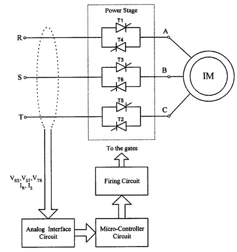 3 Phase Soft Starter Motor Control Circuit | Webmotor.org