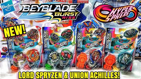 LORD SPRYZEN S5 is HERE! Beyblade Burst Rise HyperSphere Beyblades by Hasbro! UNION ACHILLES ...