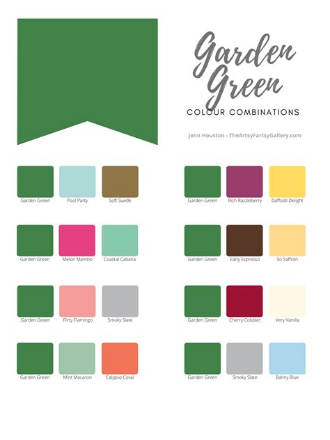 Garden Green Colour Combinations | Color schemes colour palettes, Color palette design, Green ...