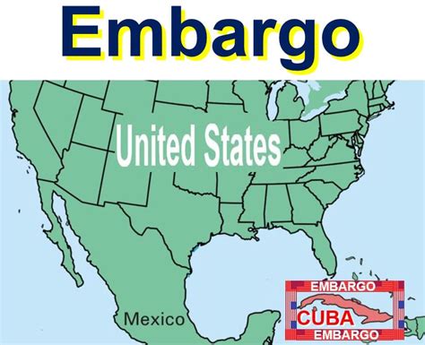 What is an embargo? Definition and meaning - Market Business News