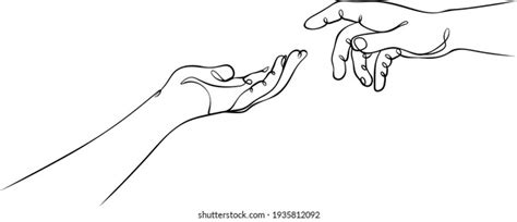 Drawing Two Hands Royalty-Free Images, Stock Photos & Pictures ...