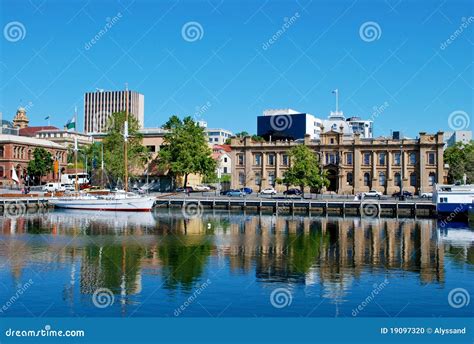 Hobart Tasmania stock photo. Image of history, building - 19097320